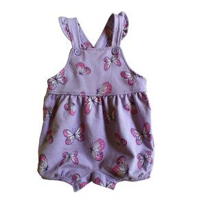 Pekkle Butterfly Bubble Shortalls 6 Months